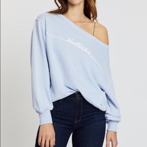Hollister Oversized Off-Shoulder Sweatshirt